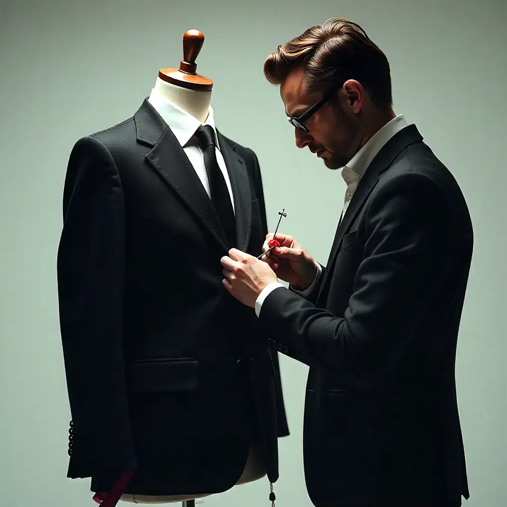 professional stylist at work